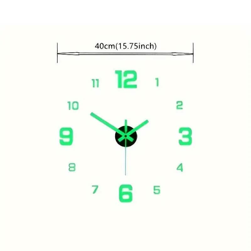 Minimally Quiet Digital Wall Clock DailySale
