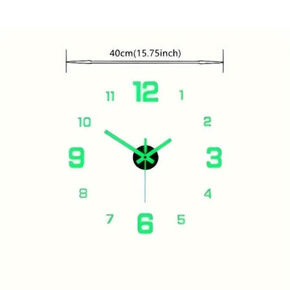 Minimally Quiet Digital Wall Clock DailySale