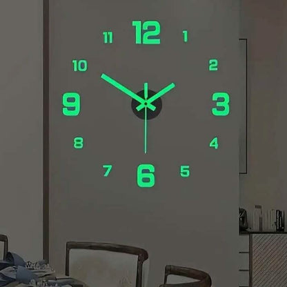 Minimally Quiet Digital Wall Clock DailySale
