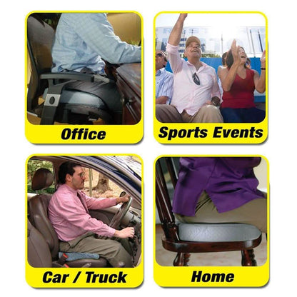 Miracle Bamboo Seat Cushion Orthopedic Design DailySale