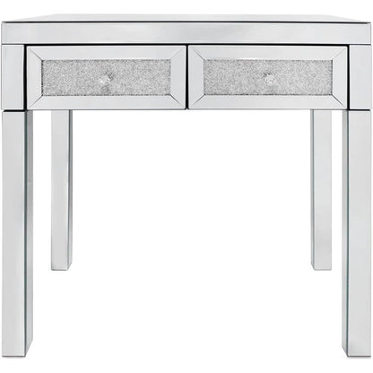 Mirror Desk Dresser with 2 Drawers DailySale