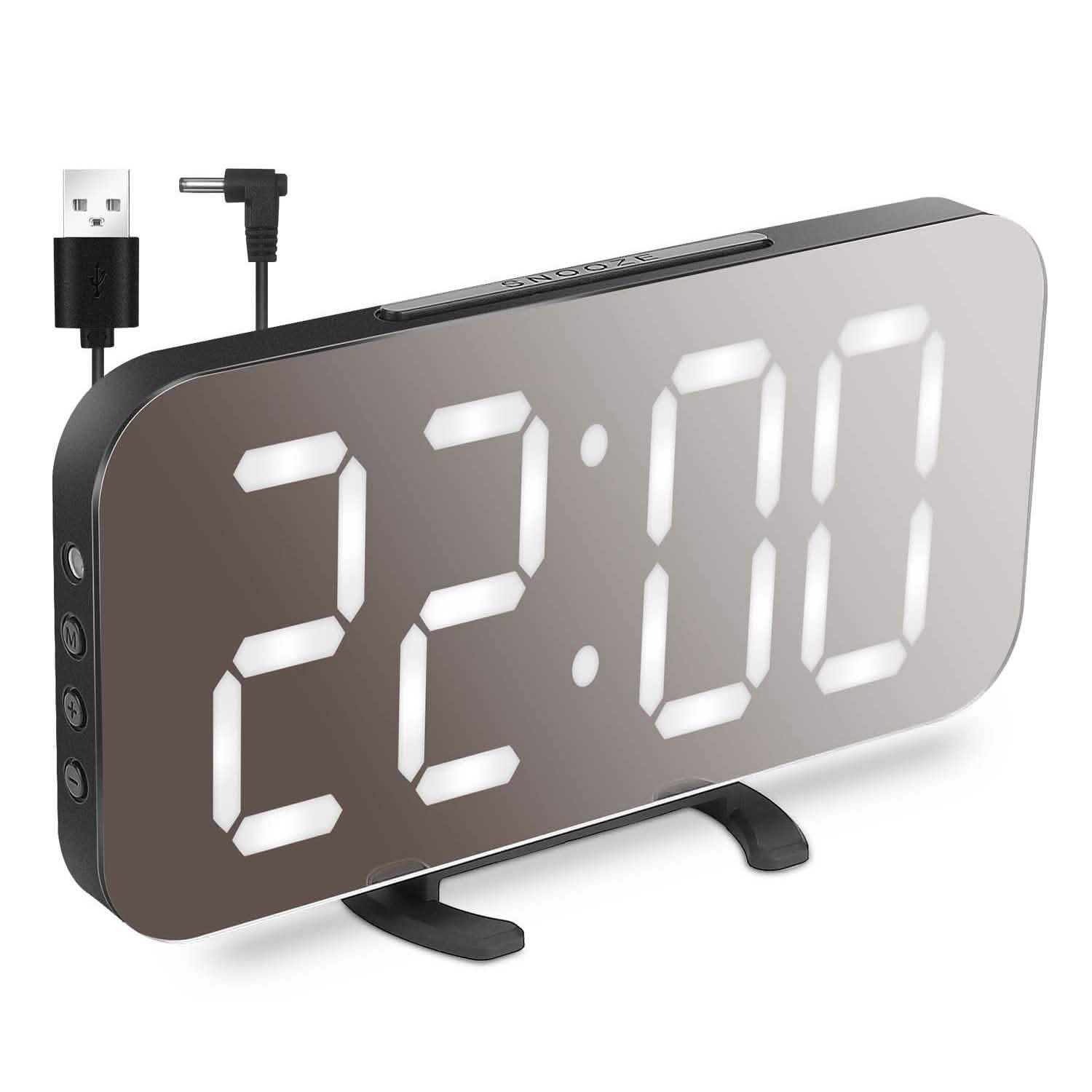 Mirror LED Electronic Alarm Clock DailySale