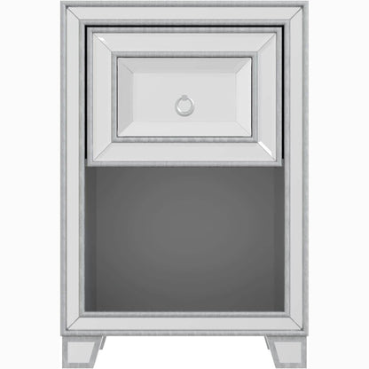 Mirrored Accent Bedside Coffee Table DailySale