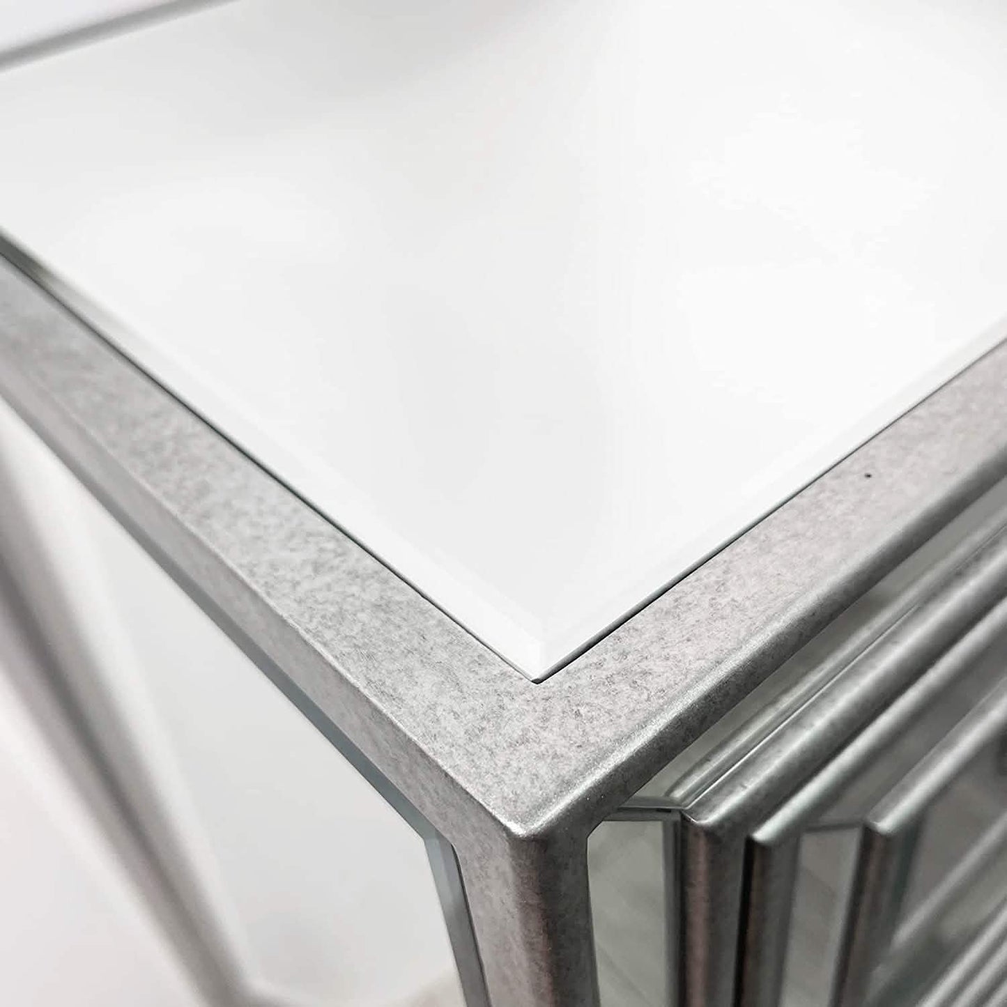 Mirrored Accent Bedside Coffee Table DailySale