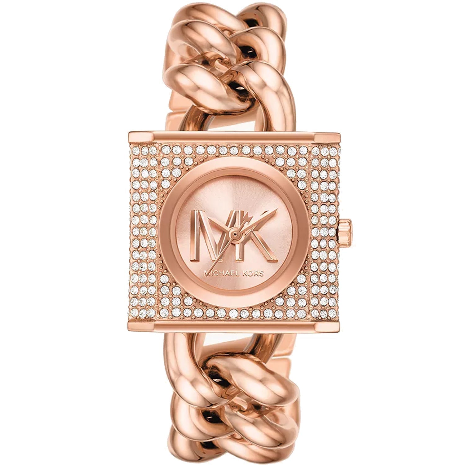 Michael Kors Women's MK Chain Lock Bids.com
