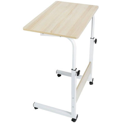 Mobile Laptop Desk Height Adjustable Rolling Wheels DailySale