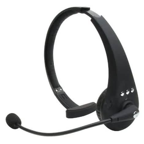 Mobile Spec MSCBTOHNCR Bluetooth Cellular Headset with Silencer RX and Recorder DailySale