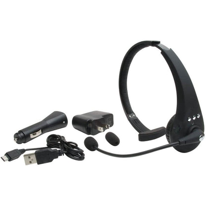 Mobile Spec MSCBTOHNCR Bluetooth Cellular Headset with Silencer RX and Recorder DailySale