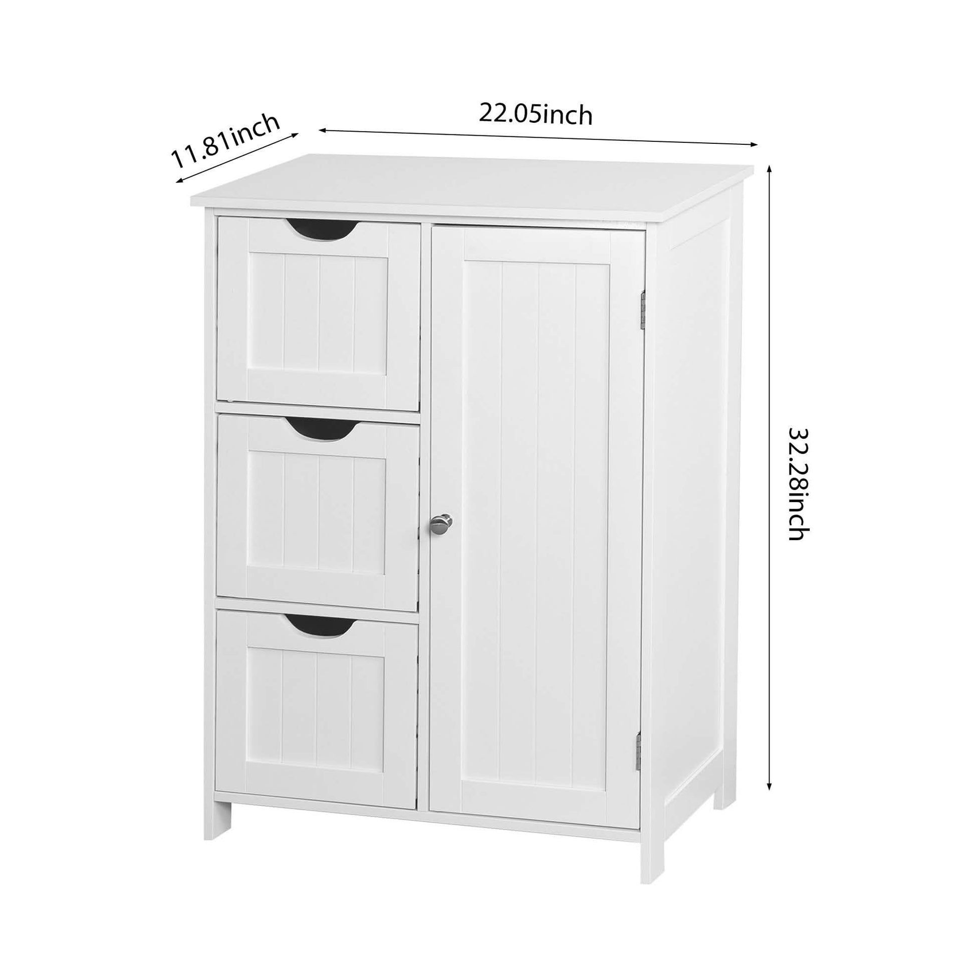 Modern Bathroom Storage Cabinet DailySale
