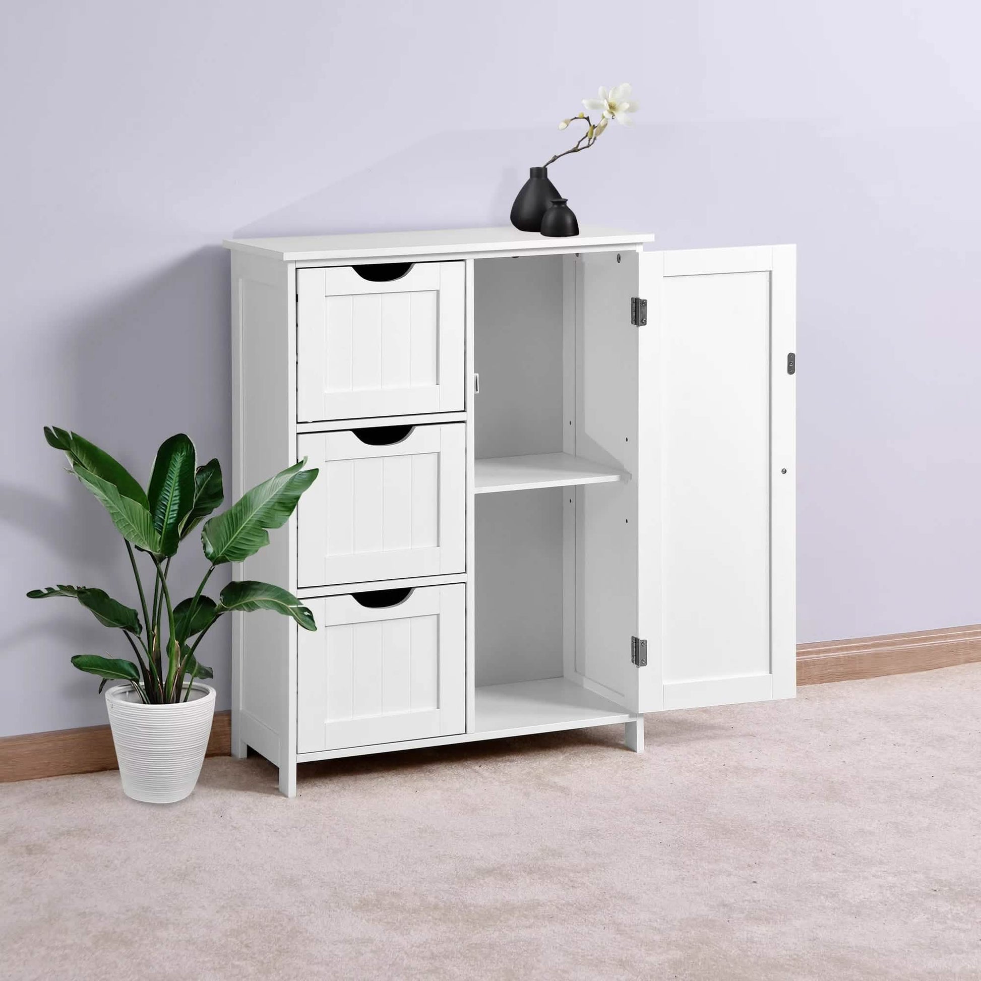 Modern Bathroom Storage Cabinet DailySale
