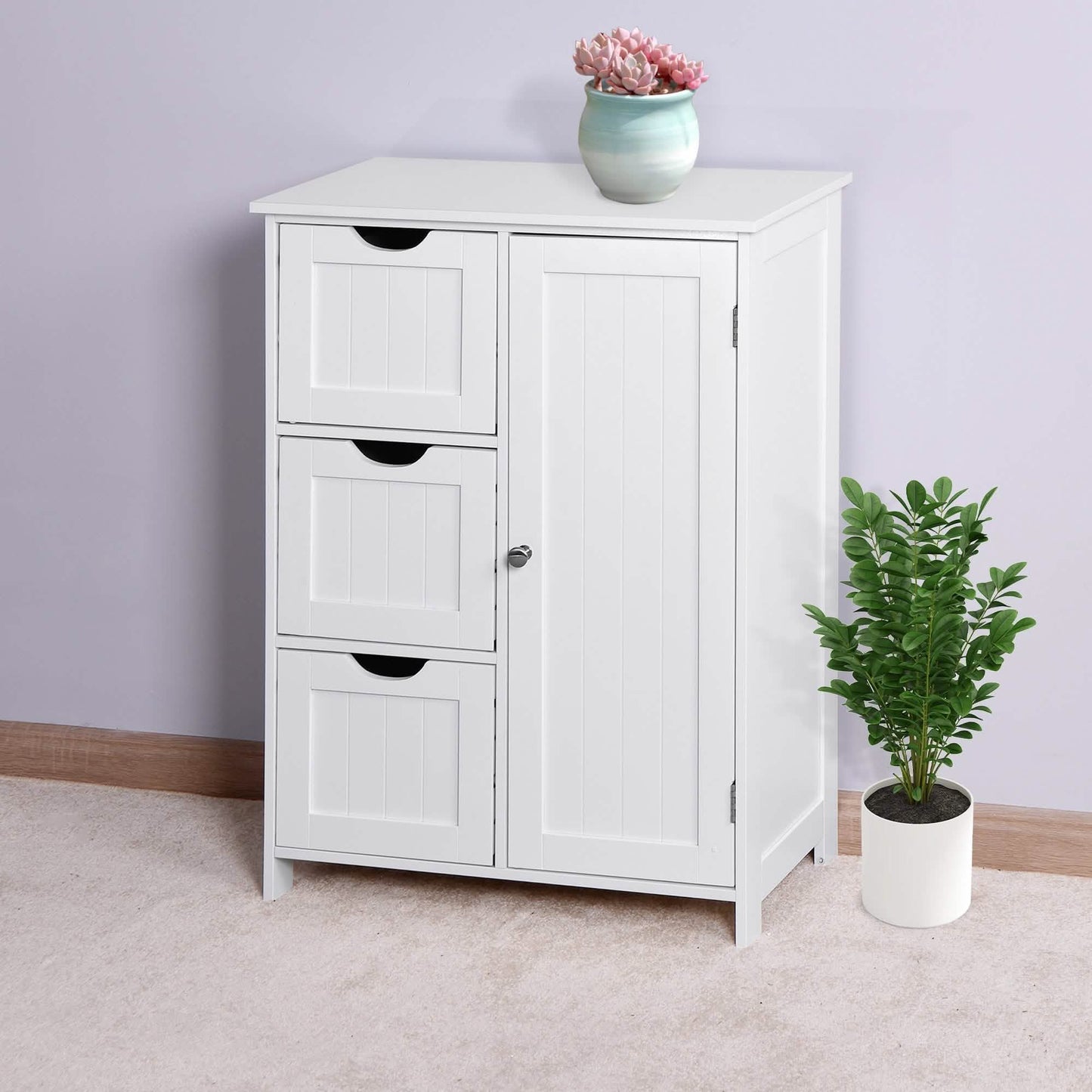 Modern Bathroom Storage Cabinet DailySale