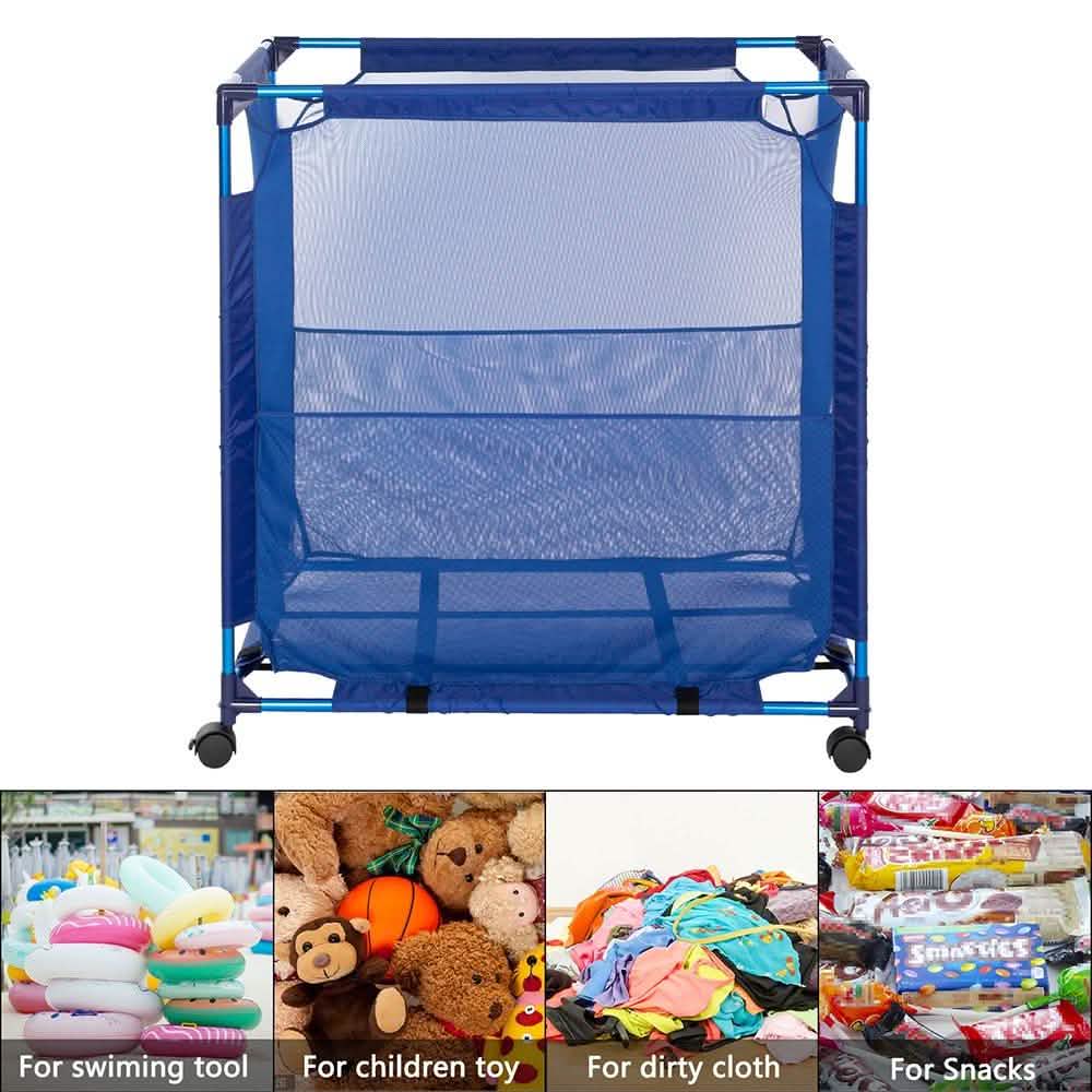 Modern Blue Pool Storage Bin DailySale