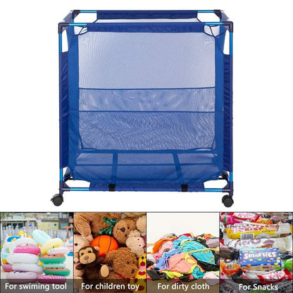 Modern Blue Pool Storage Bin DailySale