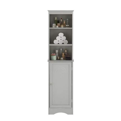 Modern Freestanding Tall Bathroom Locker DailySale