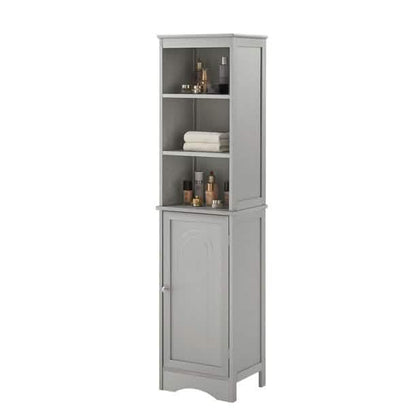 Modern Freestanding Tall Bathroom Locker DailySale