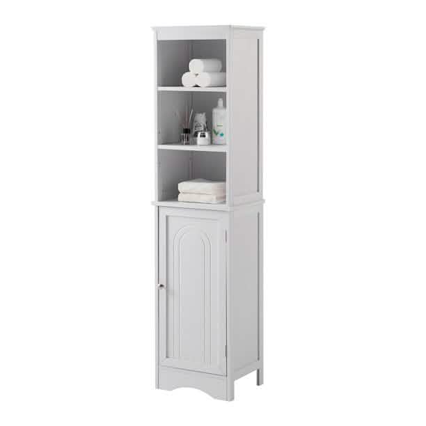 Modern Freestanding Tall Bathroom Locker DailySale