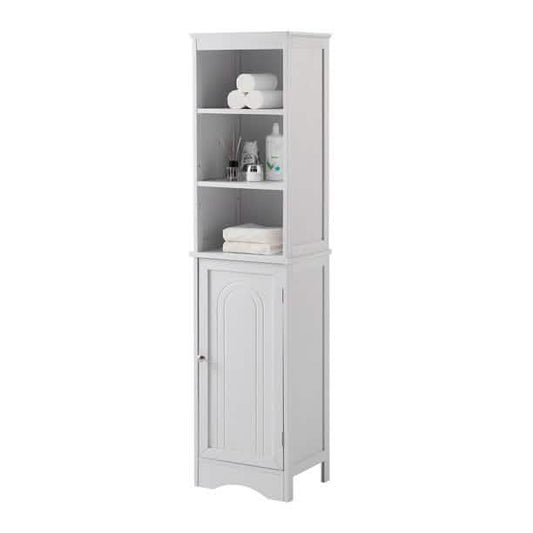 Modern Freestanding Tall Bathroom Locker DailySale