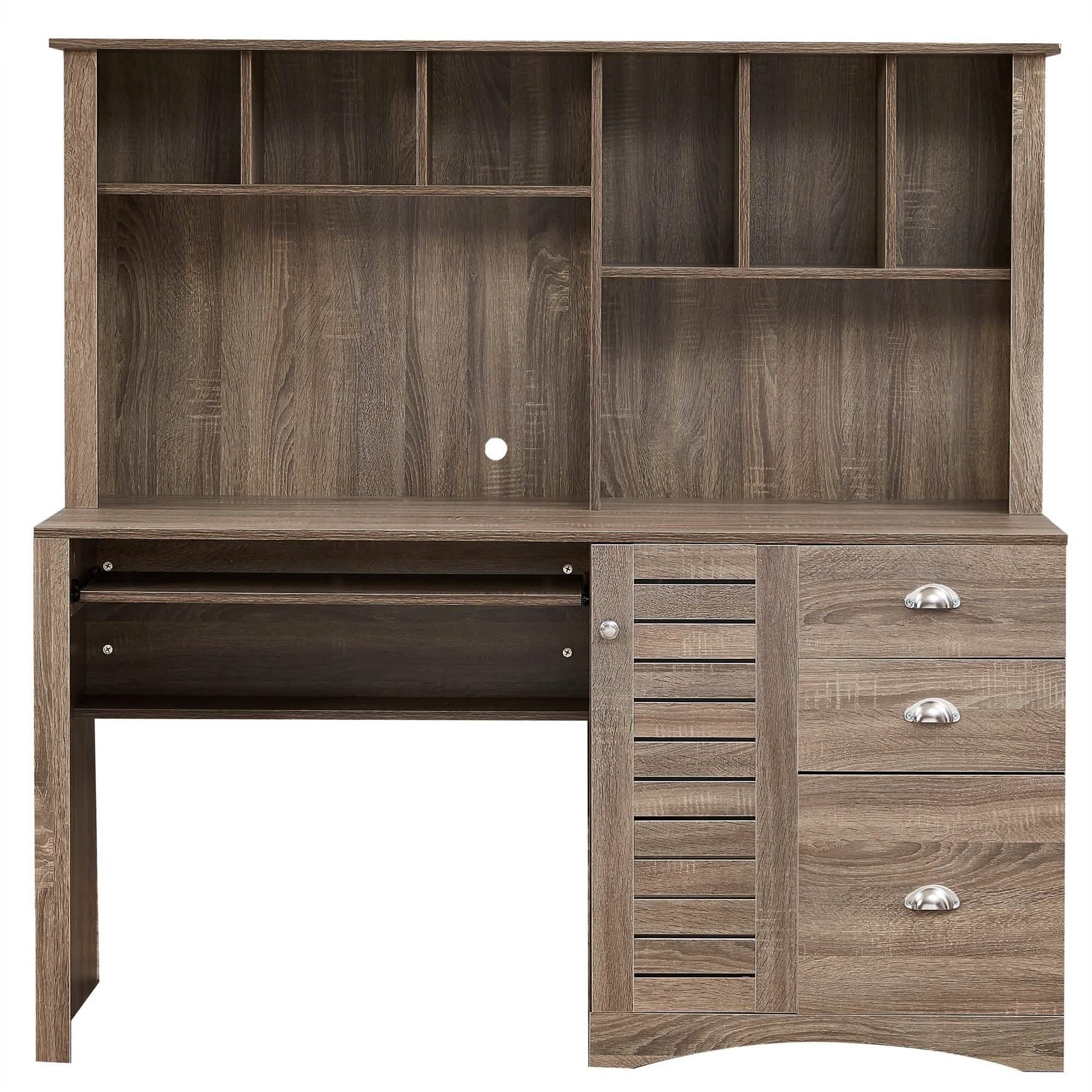 Modern Home Office Desk- 59" Computer Desk Table DailySale