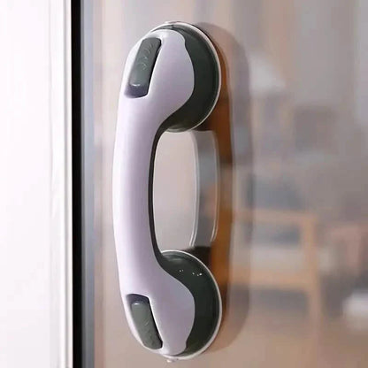 Modern Non-Slip Shower Handle, Powerful Suction, Safety Grip, Contemporary Design DailySale