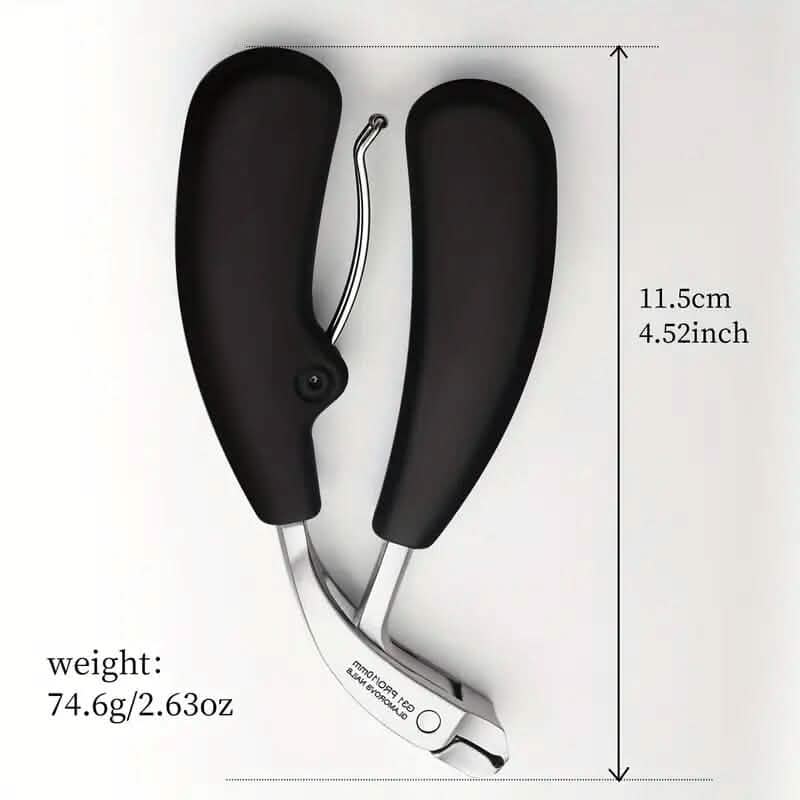 Modern Stainless Steel Nail Clipper with Concave Blade DailySale