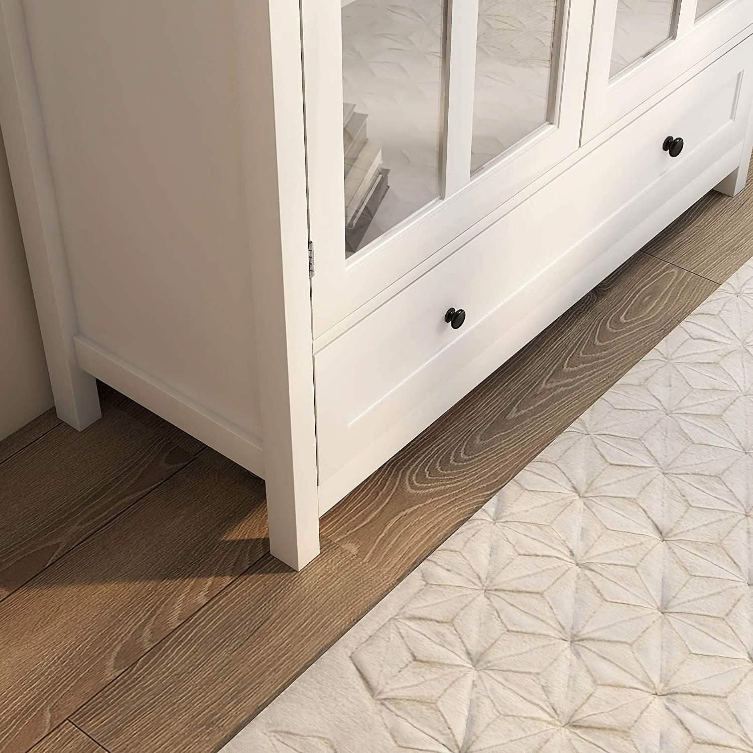 Modern Storage Cabinet with Metal Handles DailySale