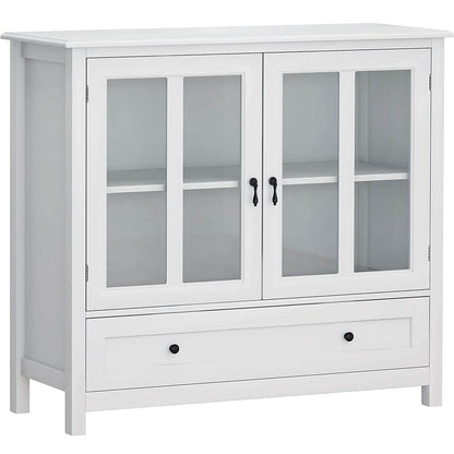 Modern Storage Cabinet with Metal Handles DailySale
