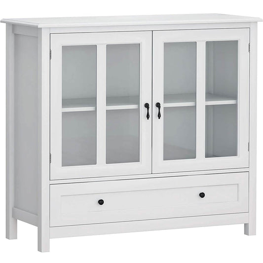 Modern Storage Cabinet with Metal Handles DailySale