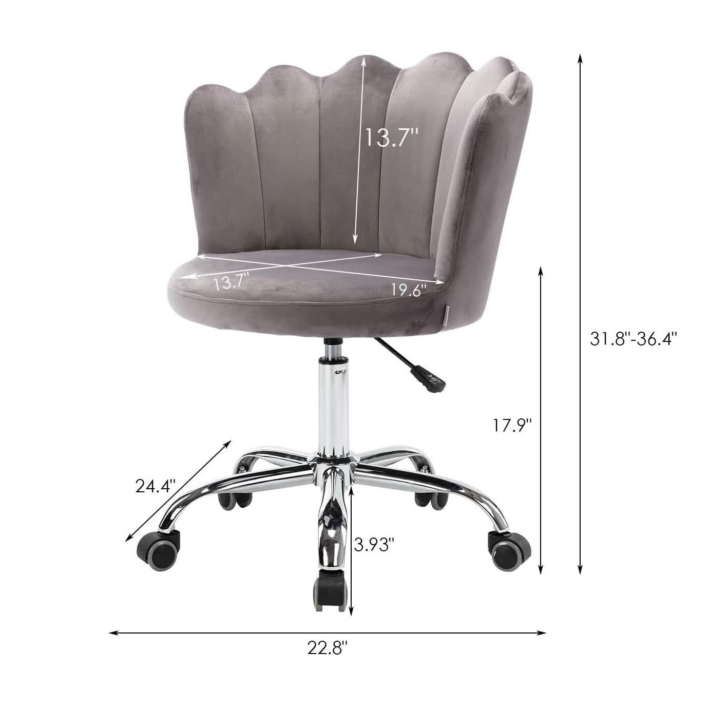 Modern Swivel Shell Chair DailySale