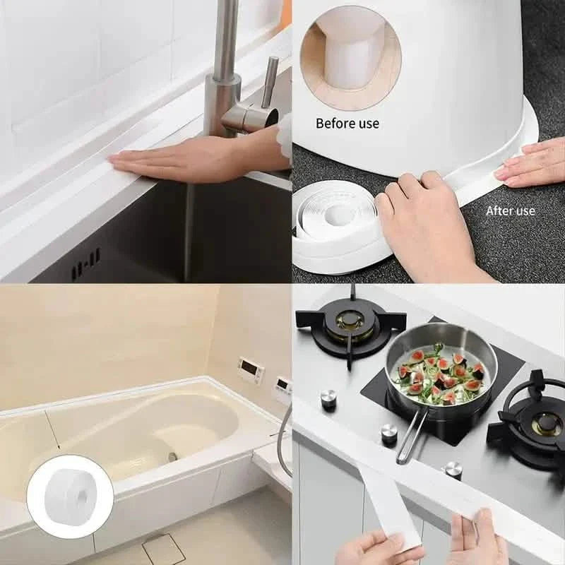 Moisture-Proof Kitchen and Bathroom Sink Gap Sticker Tape DailySale