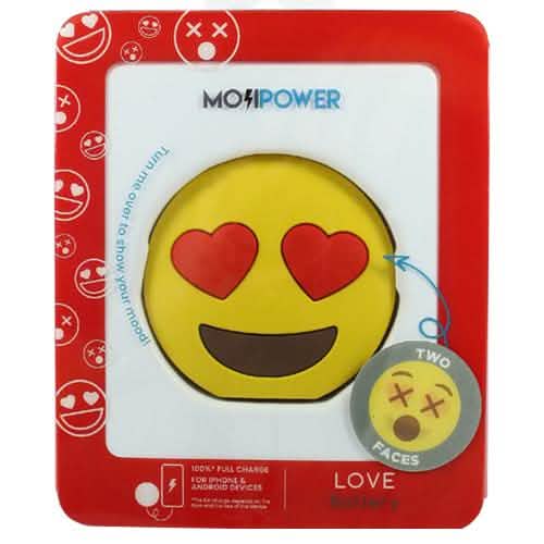 MojiPower Soft Touch External Battery 2600 mAh for iOS and Android DailySale