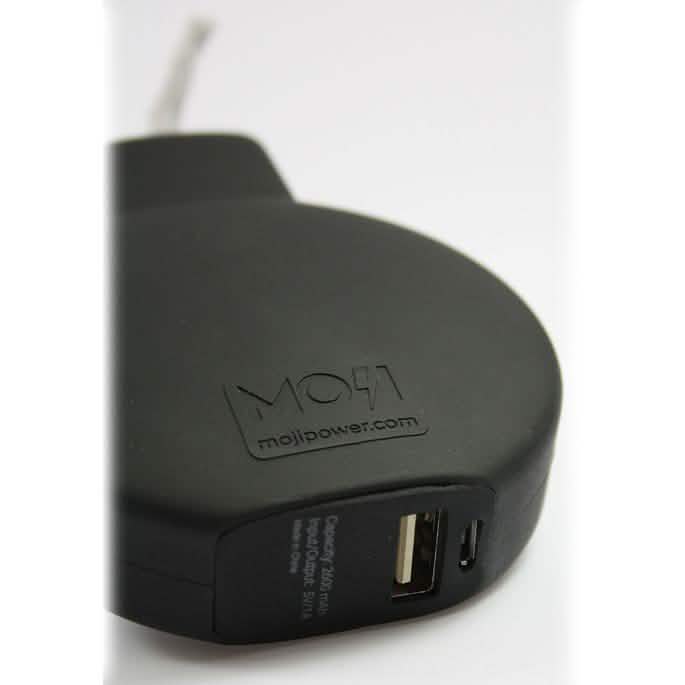 MojiPower Soft Touch External Battery 2600 mAh for iOS and Android DailySale