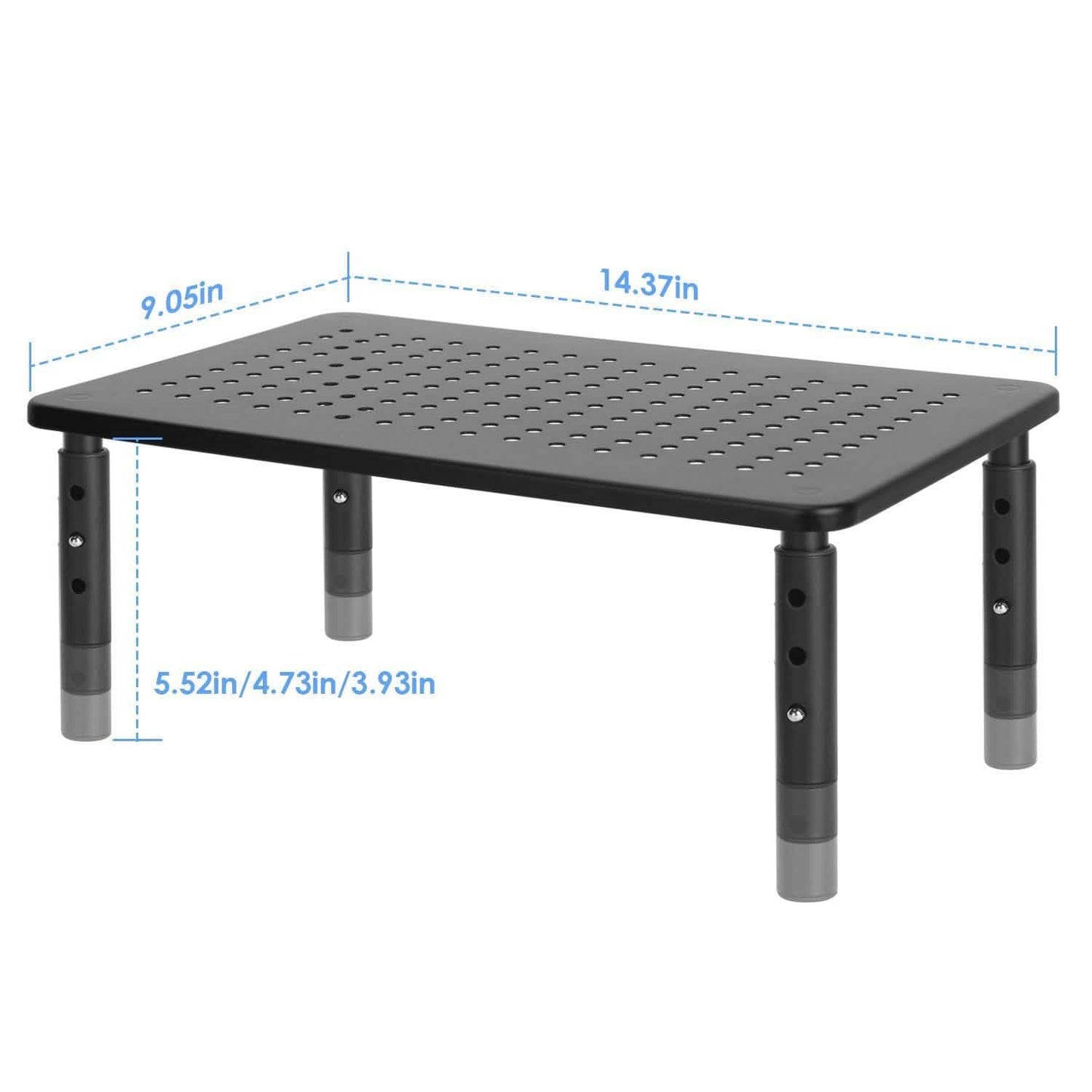 Monitor Stand Riser 3 Height Adjustable Desk DailySale