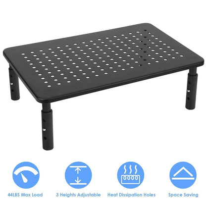 Monitor Stand Riser 3 Height Adjustable Desk DailySale