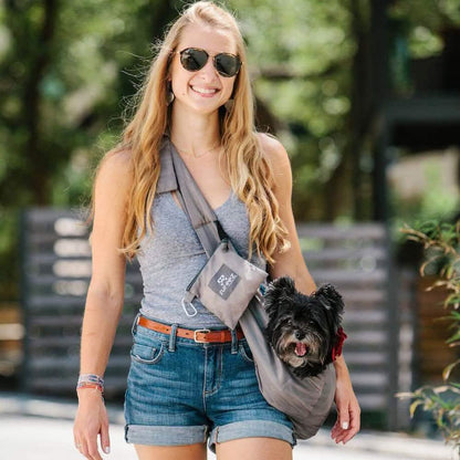Monkey Mat Fur-EEZ Pet Sling Carrier DailySale