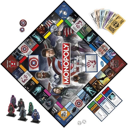 Monopoly Marvel Studios The Falcon and the Winter Soldier Edition DailySale