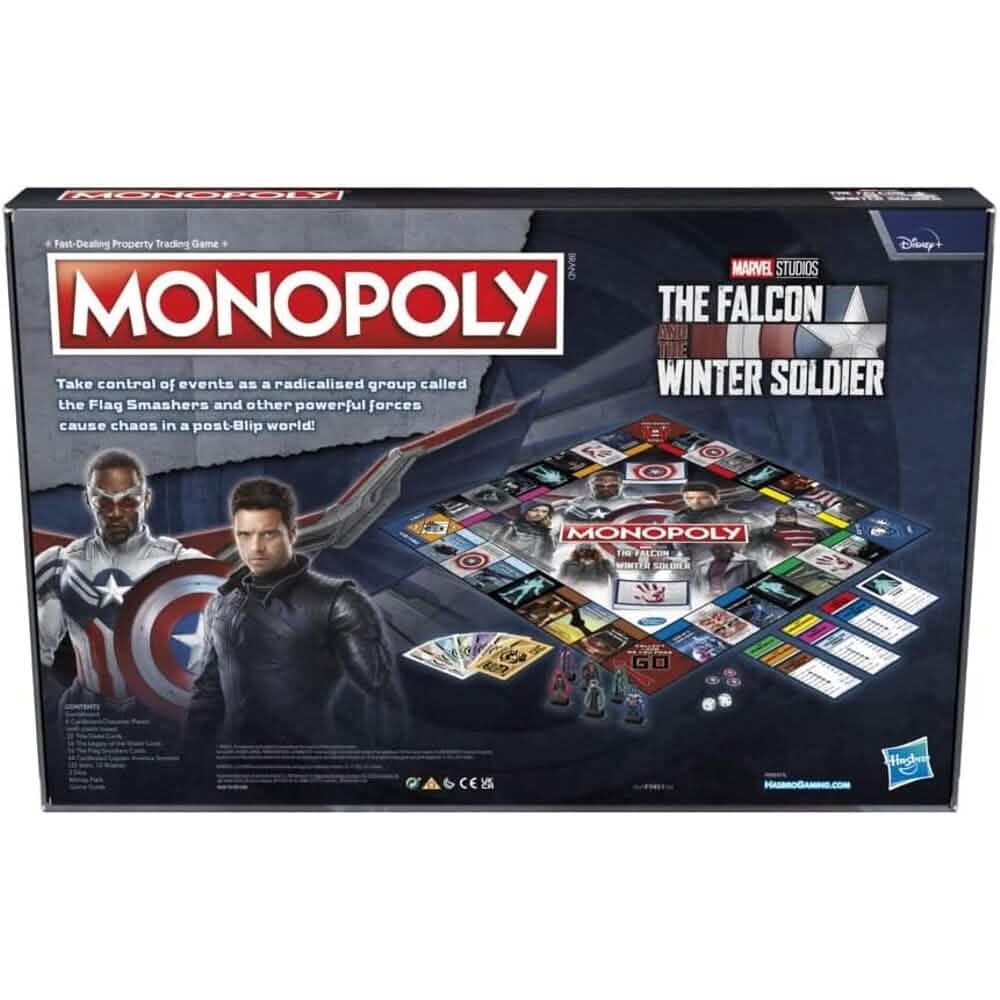 Monopoly Marvel Studios The Falcon and the Winter Soldier Edition DailySale