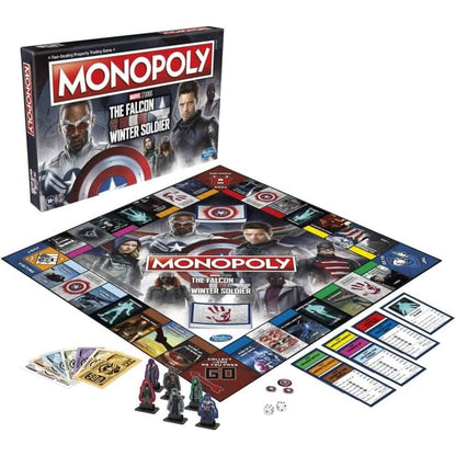 Monopoly Marvel Studios The Falcon and the Winter Soldier Edition DailySale
