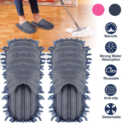 Mop Slippers Unisex Detachable DailySale