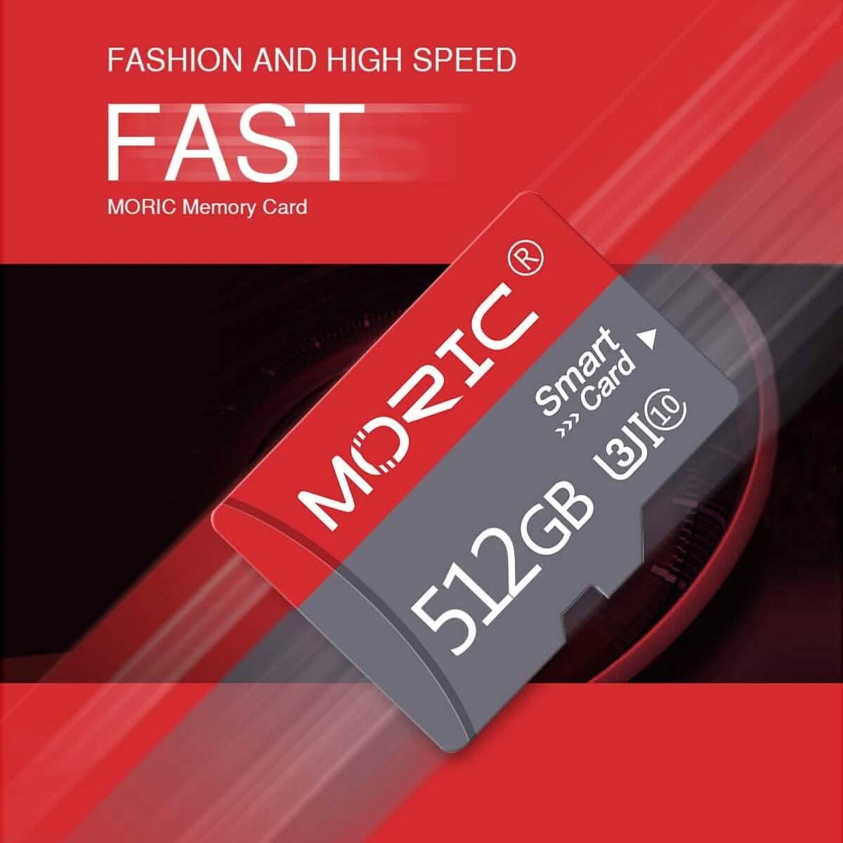 Moric 512GB Micro SD Card Fast Speed MicroSDXC UHS-I Memory Card  (Refurbished) DailySale