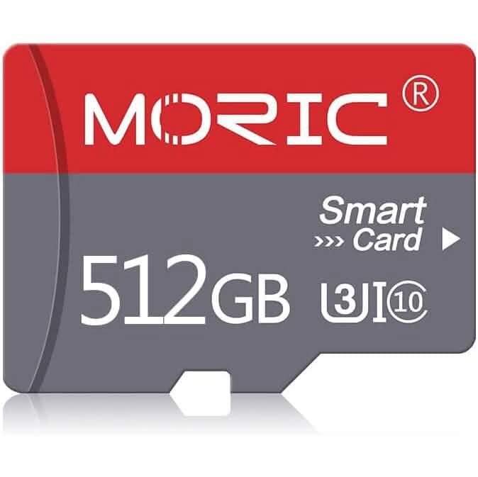 Moric 512GB Micro SD Card Fast Speed MicroSDXC UHS-I Memory Card  (Refurbished) DailySale