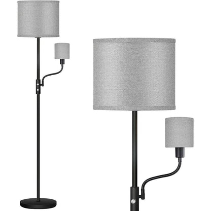 Mother Daughter Floor Lamp with Linen Shade DailySale