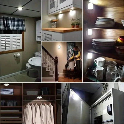 Motion Sensor Night Light, 6 LED Wall Lamp DailySale