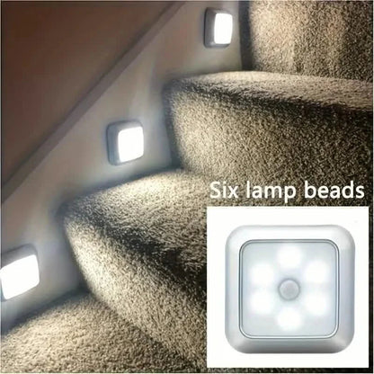 Motion Sensor Night Light, 6 LED Wall Lamp DailySale
