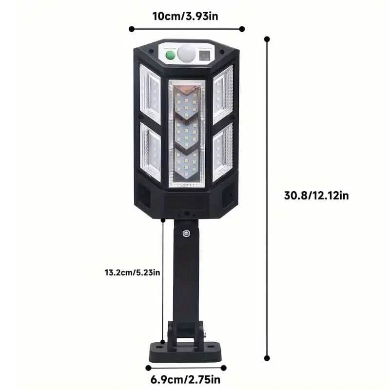 Motion Sensor Solar Powered Outdoor Lights 3 Modes with 43 LED Lamp Beads DailySale
