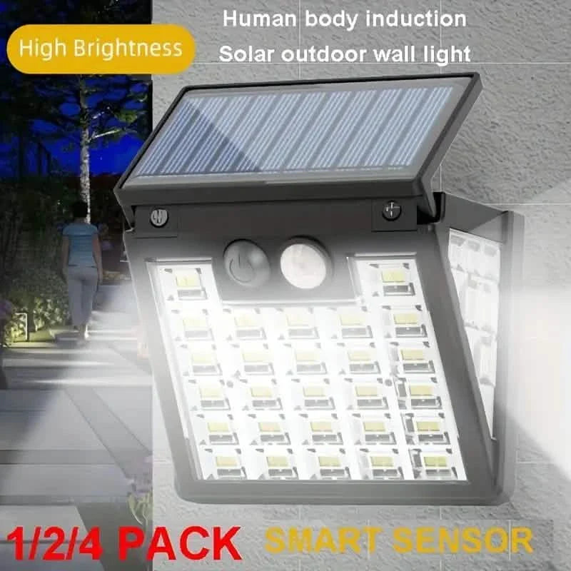 Motion Sensor Solar Street Light - Dusk to Dawn, Energy Efficient LED Lamp DailySale