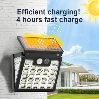Motion Sensor Solar Street Light - Dusk to Dawn, Energy Efficient LED Lamp DailySale