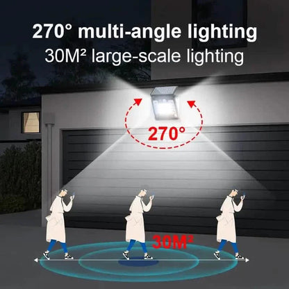 Motion Sensor Solar Street Light - Dusk to Dawn, Energy Efficient LED Lamp DailySale