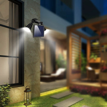 Motion Sensor Spotlights 2000lm Security Lights with Dual Head 360 Degree Rotatable DailySale