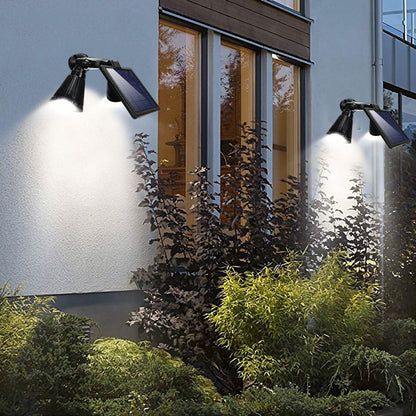 Motion Sensor Spotlights 2000lm Security Lights with Dual Head 360 Degree Rotatable DailySale