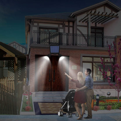 Motion Sensor Spotlights 2000lm Security Lights with Dual Head 360 Degree Rotatable DailySale